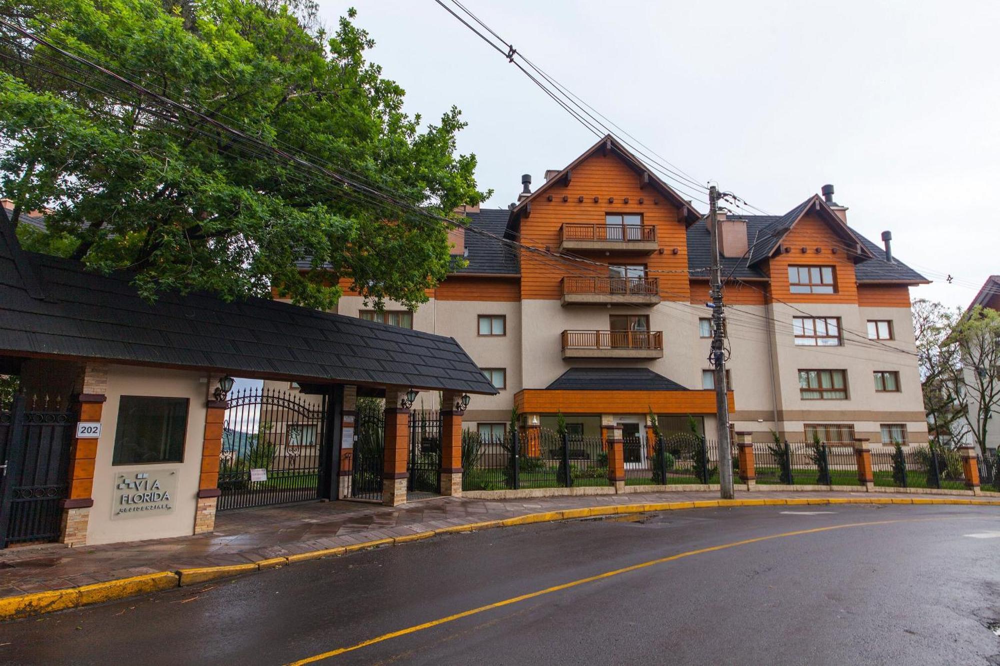 600 Metros, Rua Coberta - Centro Via Florida Apartment Gramado Bagian luar foto