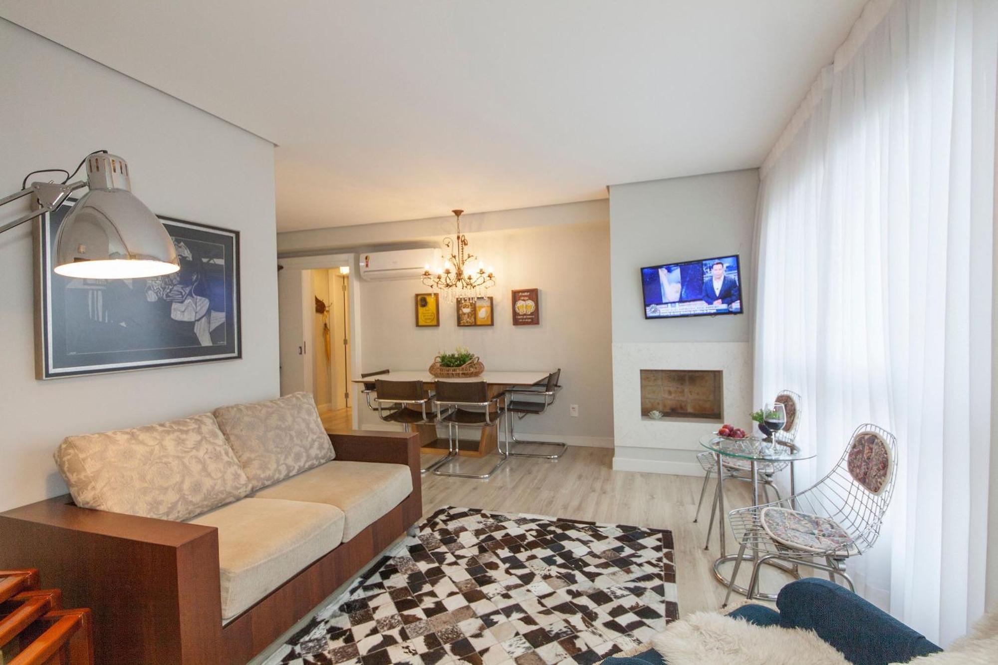 600 Metros, Rua Coberta - Centro Via Florida Apartment Gramado Bagian luar foto