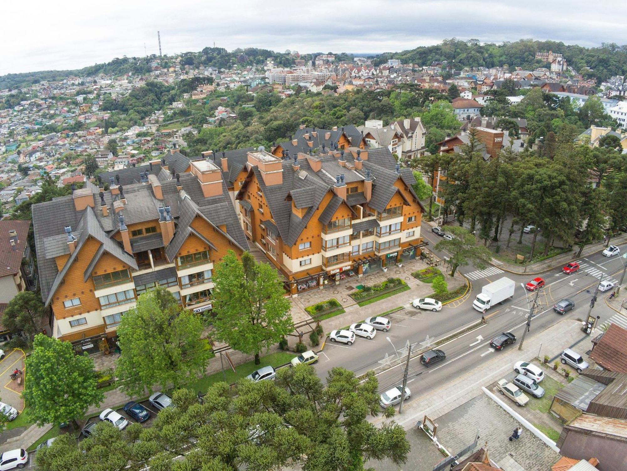 600 Metros, Rua Coberta - Centro Via Florida Apartment Gramado Bagian luar foto