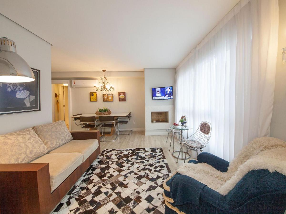 600 Metros, Rua Coberta - Centro Via Florida Apartment Gramado Bagian luar foto